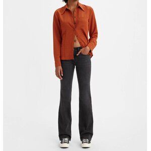 Levi's Superlow Boot Cut Jeans Low Rise Waisted Full length Inseam Bootcut - 28
